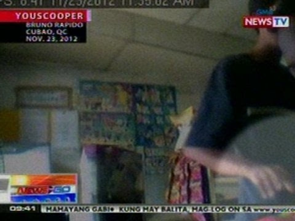 NTG: YouScoop: Pagnanakaw sa isang tindahan sa Cubao, huli sa CCTV