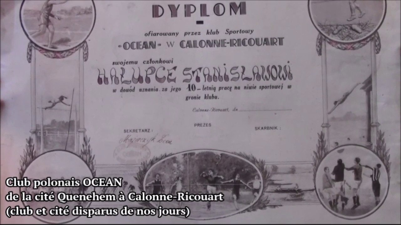 MEMOIRE : DU FOOT DES CORONS au HAUT NIVEAU