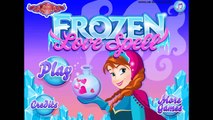 Queen Elsa Disney Frozen LOVE SPELL Princess Anna Kristoff Part 30 Barbie Dolls Series Vid