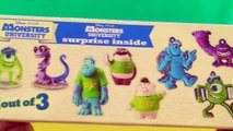 Monsters University SURPRISE Eggs Pixar Monsters Inc. by Funtoys Awesome Disney 