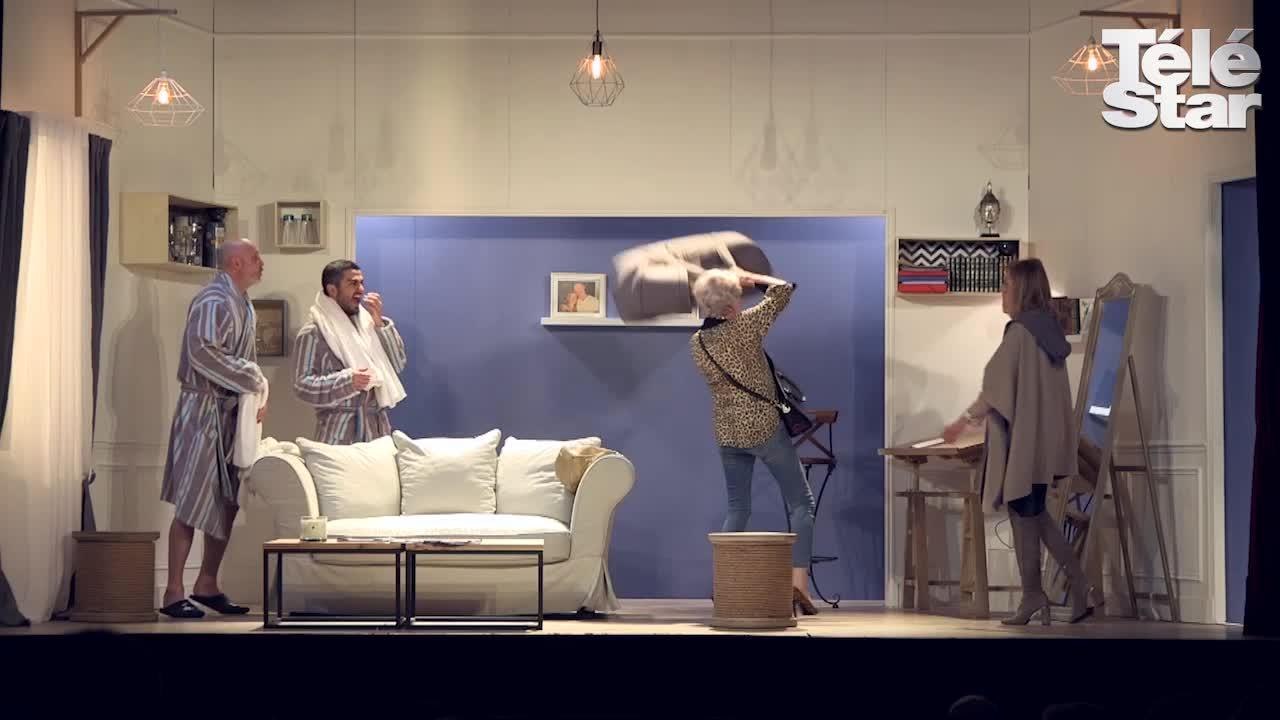 Frank Leboeuf et Nicolas Vitiello : de retour au théâtre dans "Ma belle mère et moi 9 mois plus tard