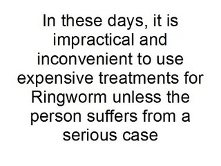 Natural Treatment for Ringworm