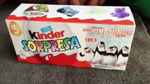 Penguins of Madagascar Movie 16 Kinder Surprise Eggs   Toys Unboxing Huevos Sorpresa