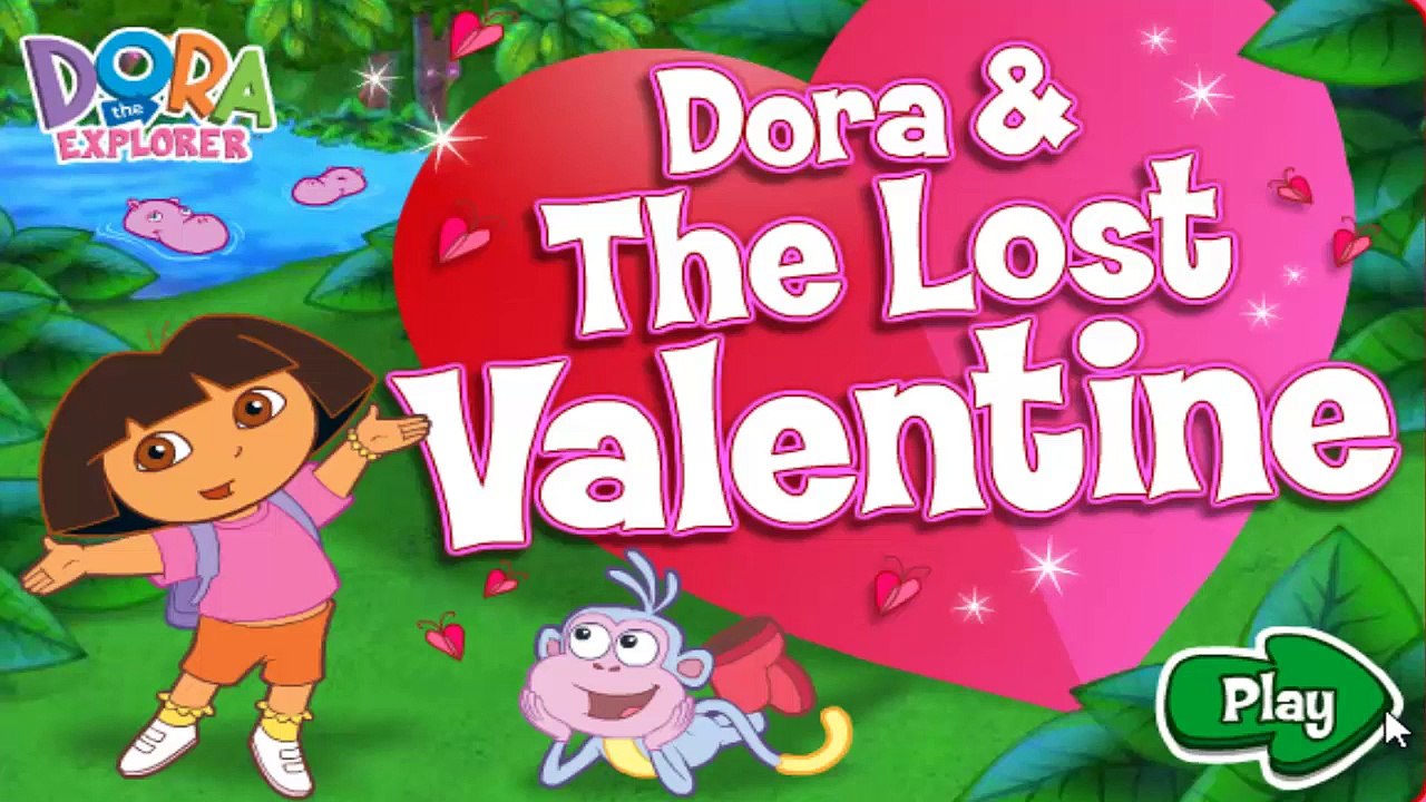 Dora and the Lost Valentine - Dora the Explorer Valentines Day Adventure Cartoon Video Gam