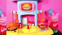 Peppa Pig Mini Kitchen Peppa Pig Cooking Playset Cocinita Peppa Pig Play Doh Food Toy Vide