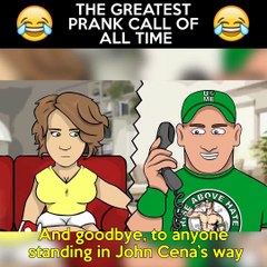 John Cena prank call