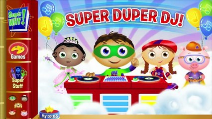 Super Duper DJ Game (Full) - Super Why Games