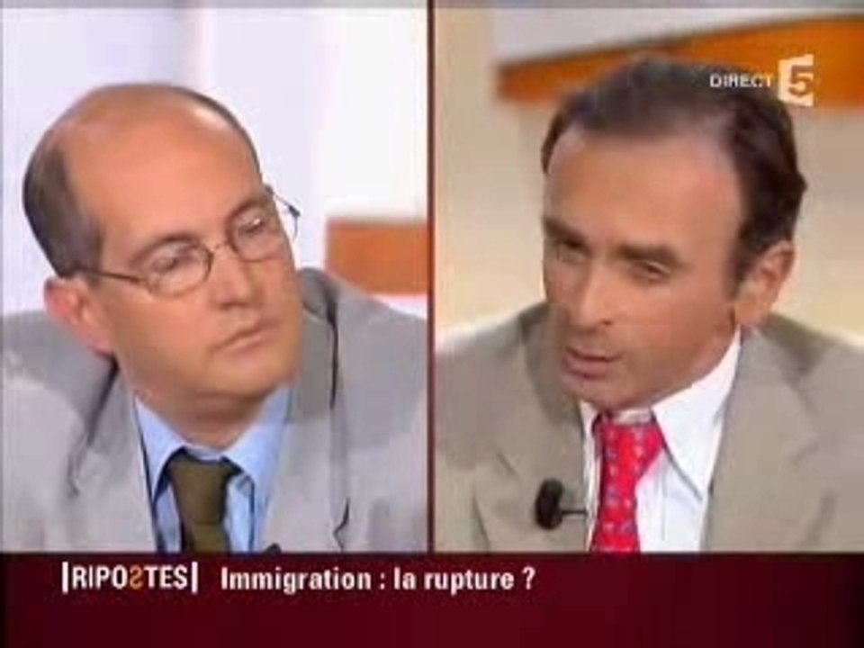 Immigration, Eric Zemmour (1)