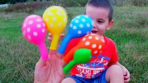 NEW Finger Family Song for Learning Colors | Polka Dots Balloons Nursery Rhymes for Kids