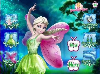 Дисней Эльза фея для замороженный замороженные замороженная-х Игры Дети сказка видео