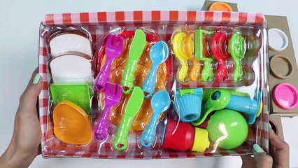 Huge PLAY DOH Picnic Adventure Playset Make Your Own Play Dough Food & De