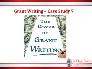 Grant Writing – Case Study 7
