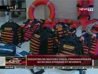 QRT: Pagdating ng Bagyong Pablo, pinaghahandaan ng ma otoridad at residente