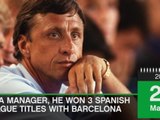 On this Day: Johann Cruyff passes away