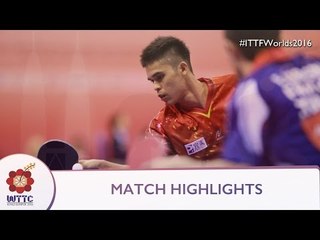 2016 World Championships Highlights: Emmanuel Lebesson vs Ibrahim Muhd Shakirin