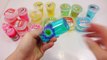 비타민+젤리 몬스터 무지개 액체괴물 만들기!! 흐르는 점토 액괴 클레이 슬라임 장난감 놀이 DIY How To Make Rainbow Slime Toys Ki