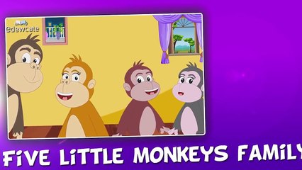 Colors Spiderman Finger Family Five Little Monkeys Jumping On The Bed Nursery Rhymes Colle