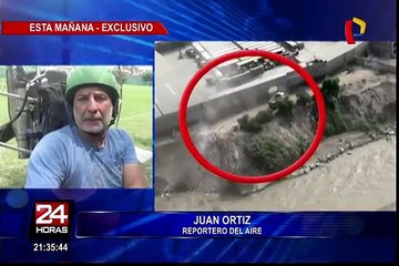 Captan a camión arrojando basura al río Rímac