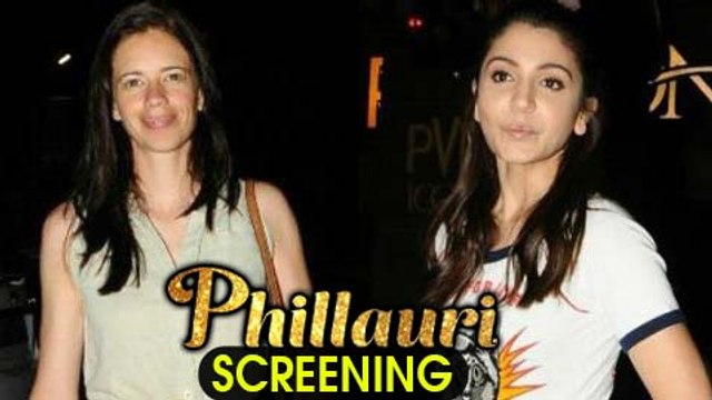 Anushka Sharma and Kalki Koechlin At Phillauri Screening in Mumbai | Phillauri Movie