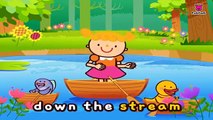 Row Row Row Your Boat | 3D Nursery Rhymes | Kids Songs | Baby Rhymes