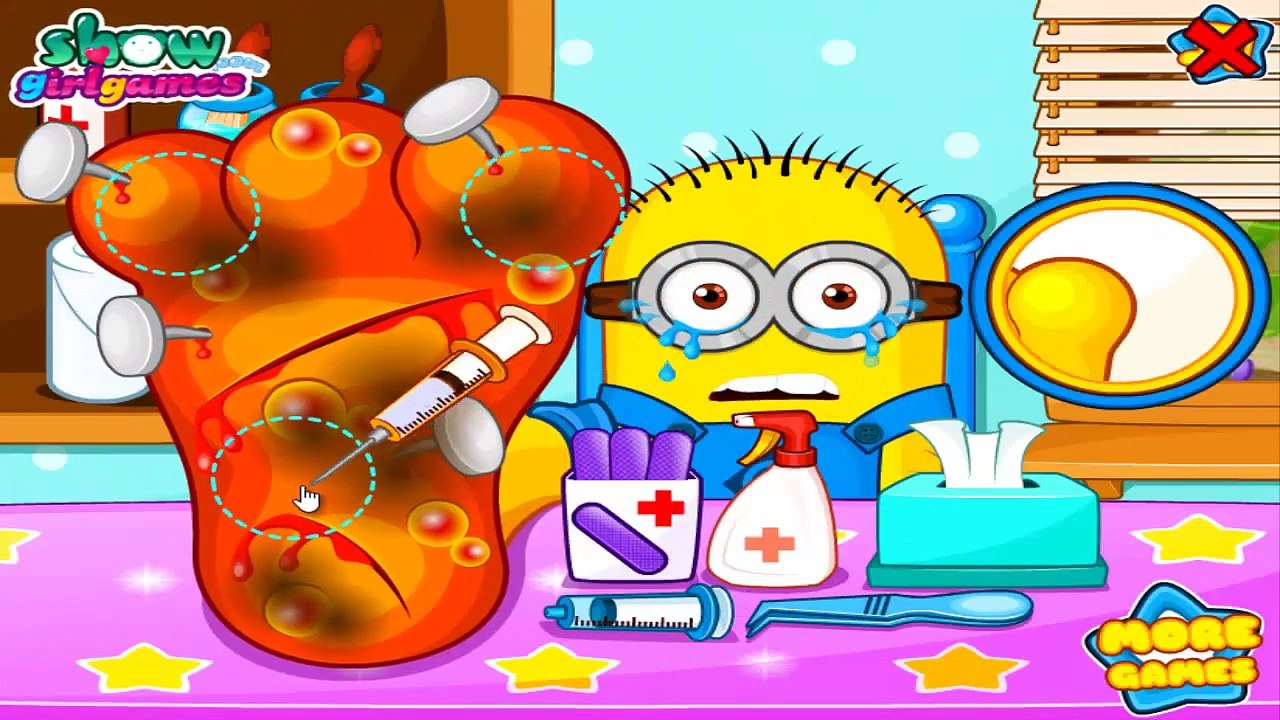 Despicable Me 2 Minion Foot Doctor Game Walkthrough Full Episode