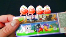Kinder Joy Candy Surprise Eggs Edition Kinder Joy videos for kids I kinder Popsicles - Lollipop