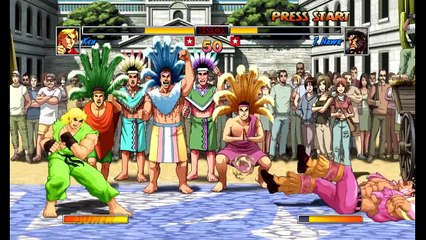 Super Street Fighter Turbo HD Remix Ken play through on ps3 recorded with El Gato HD60