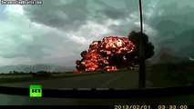 Boeing 747 crash at Bagram Airfield caught on tape