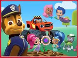 Paw Patrol: Shimmer & Shine - Bubble Guppies Friendship Garden - Nick Jr Game For Kids