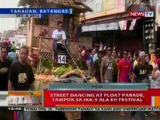 BT: Street dancing at float parade, tampok sa ika-5 'Ala Eh Festival' sa Batangas