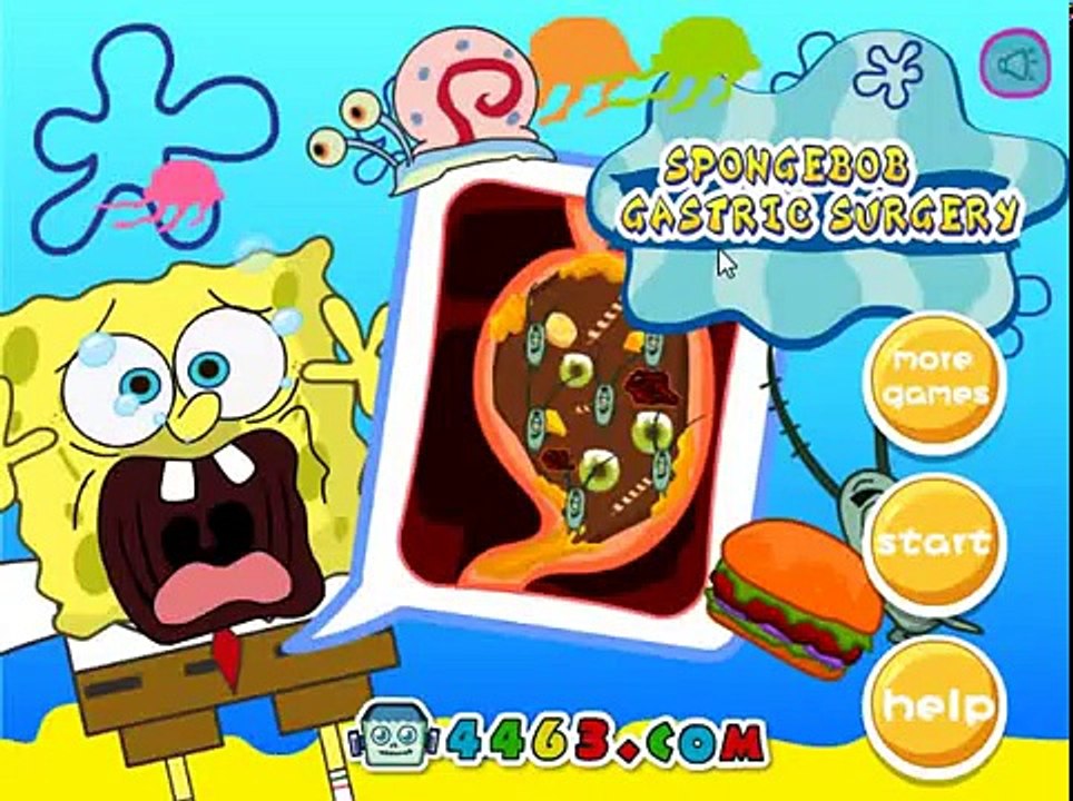 Spongebob Gastric Surgery - Doctor Game