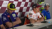 Marquez, Rossi, Lorenzo talk pace of Viñales