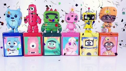 Фасоль поделки точек Габба желе пла играть-DOH сюрприз игрушка Эй Dippin cubeez
