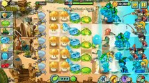 Plants vs. Zombies 2 - Big Wave Beach Part 2, Day 28 (Operation OPERATION MAGNIFYING GRASS