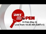 DHS Swiss Table Tennis Open Lausanne - Day 2
