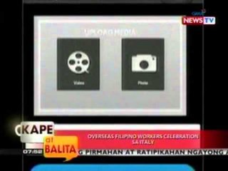 KB: Overseas Filipino workers celebration sa Italy
