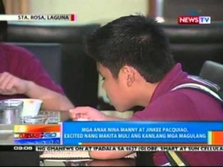 NTG: Mga anak nina Manny at Jinkee Pacquiao, excited nang makita muli ang kanilang mga magulang