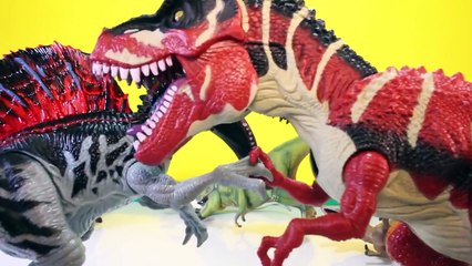 Feeding a Giant Dinosaur Egg In Real Life Dinosaurs- T-Rex Egg is Hungry Kids Funny Videos