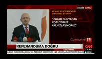Kılıçdaroğlu: Erdoğan, 'El Kaide'den ben sorumluyum, IŞİD'den ben sorumluyum' bunu mu demek istiyor?