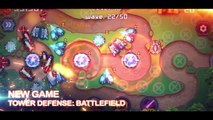 Tower Defense: Battlefield Android gameplay trailer