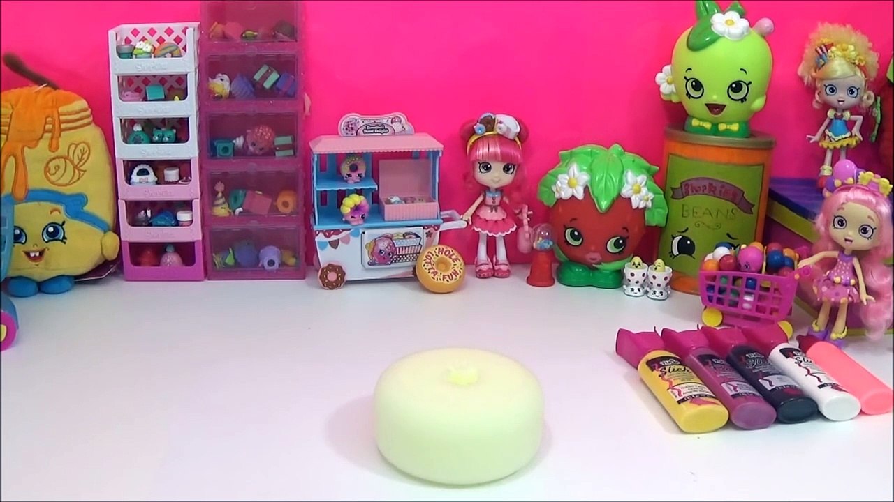 DIY Squishy Shopkin! How to make Rolly Donut Cookie SwirlC Inspired Craft, Do It Yourself,