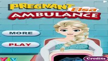 ♥Disney Princess Frozen Pregnant Elsa Ambulance - Disney Princess Games♥