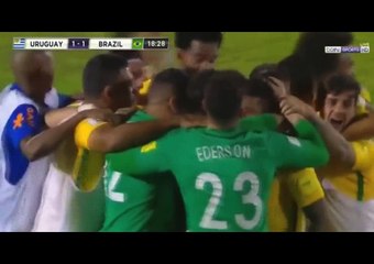 Brazil Vs Uruguay Full Highlights World Cup Qualifier 2017