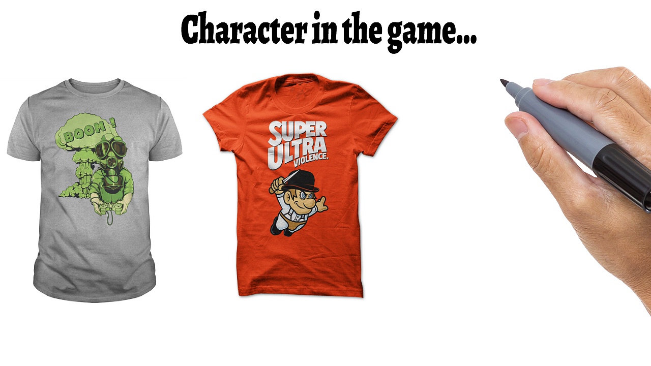 T Shirts For Gamers – Cool Gaming Mens T-Shirt Designs!