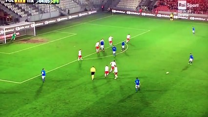 Polonia U21 - Italia U21 1-2 GOL DI BENASSI