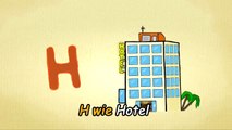 Learn german for kids - learn letter D in german - German alphabet | Der Buchstabe D