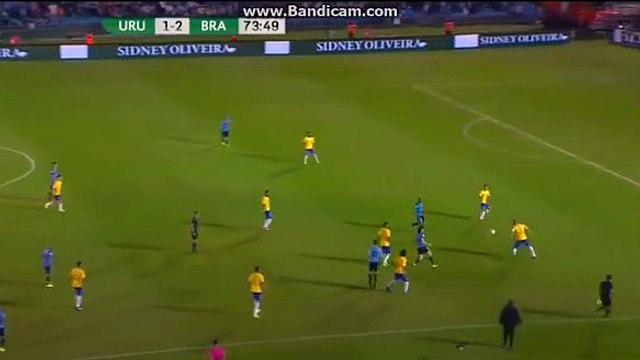 Incroyable but Neymar Uruguay vs Brésil (1-3)