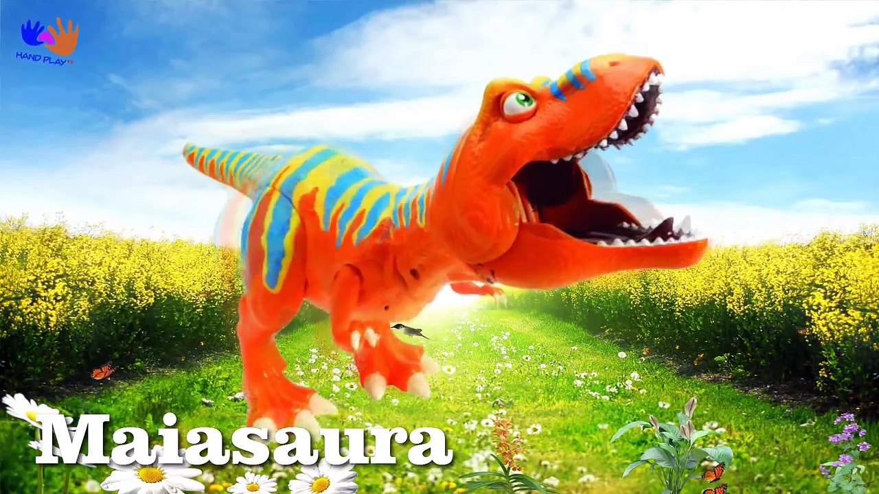 Learn Alphabet with Cartoon & Real Dinosaurs for children | ABC Dinos Names and Sounds