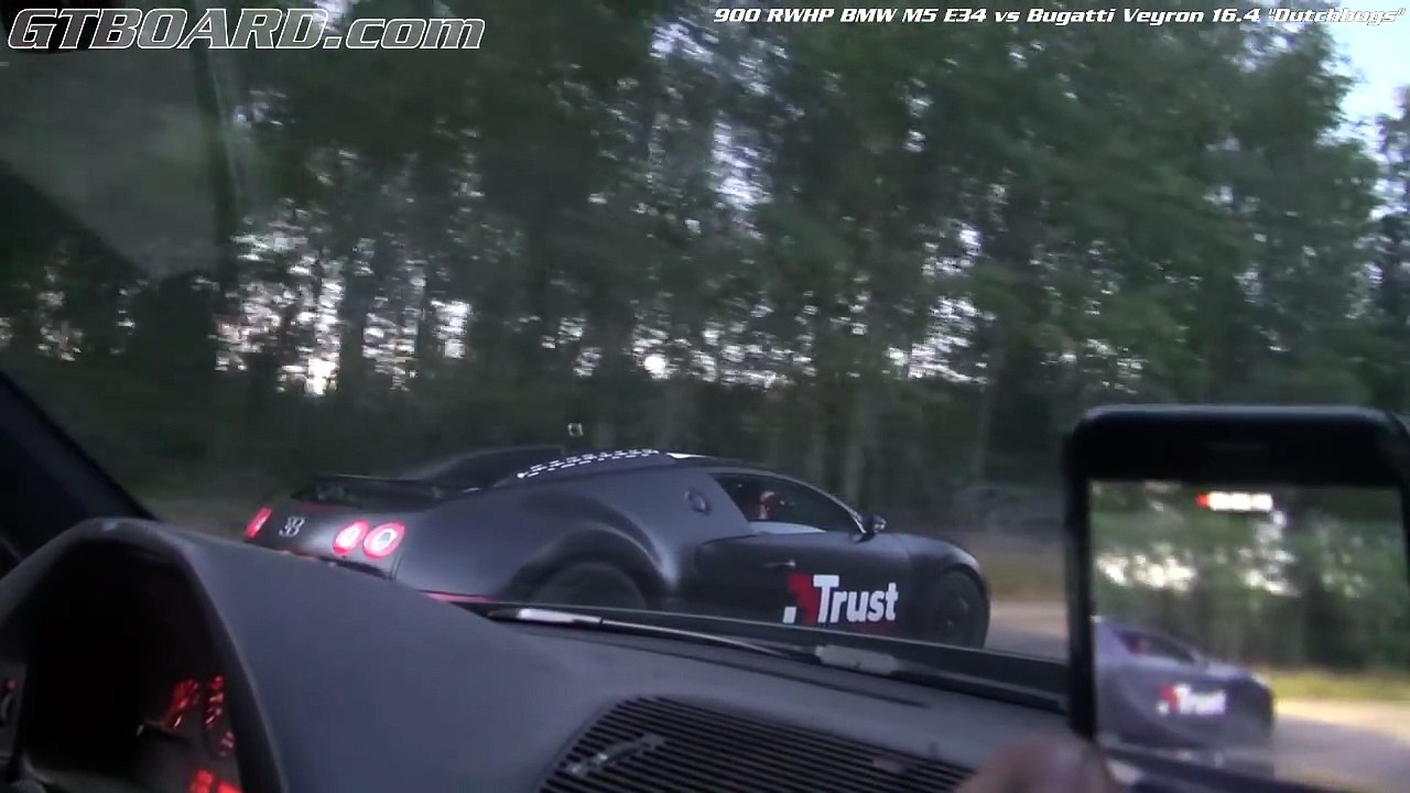 BMW view 900 HP M5 vs Bugatti Veyron