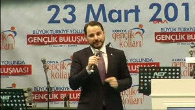 Konya Bakan Albayrak Konya'da Konuştu